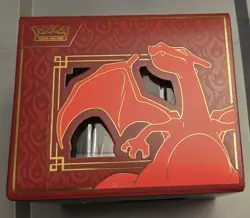 Pokemon TCG Charizard EX Super Premium Collection Box Sealed New Packs Statue - Image 2