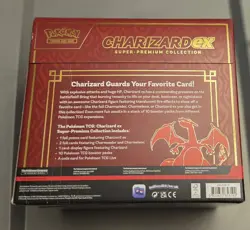 Pokemon TCG Charizard EX Super Premium Collection Box Sealed New Packs Statue - Image 4