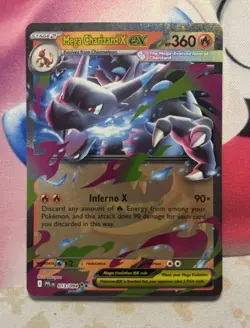 Pokemon TCG: Mega Charizard X EX #013/094 Phantasmal Flames NM - Image 1