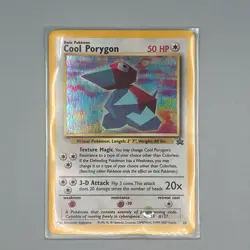 Pokemon Cool Porygon 15/53 WOTC Promo Holo Light Damage - Image 1