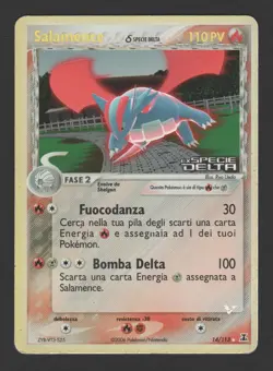 Salamence Reverse Holo EX Specie Delta 14/113 ITA – Carta Pokemon Rara - Image 1