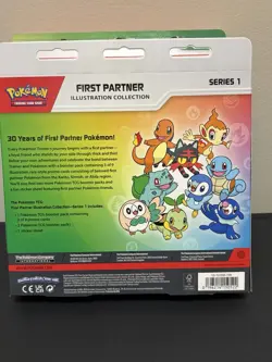 Pokemon First Partner Illustration Collection Series 1 Promo Booster Box English - Image 2