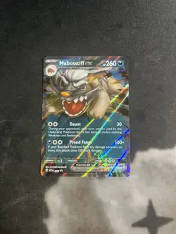 MABOSTIFF EX 086 SVP EN BLACK STAR PROMO HOLO STANDARD SIZE Pokemon - Image 1