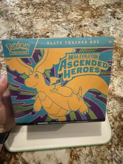 Pokemon Mega Evolution Ascended Heroes ETB Dragonite Factory Sealed - Image 1