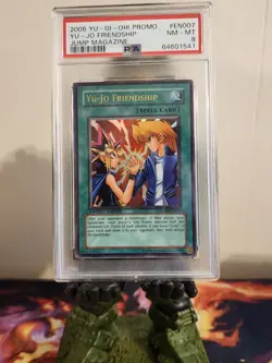 2006 Yu-Gi-Oh Yu-Jo Friendship, Jump Magazine, JUMP-EN007, Limited Ed PSA 8 - Image 1