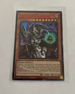 Yu-Gi-Oh! Legendary Duelists Season 3 Archfiend Empress Ultra Rare Red Text - Image 1