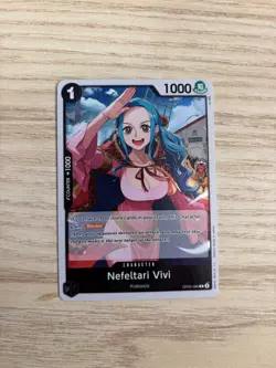 OP05-086 Nefeltari Vivi English R NM One Piece TCG Card Game - Image 1