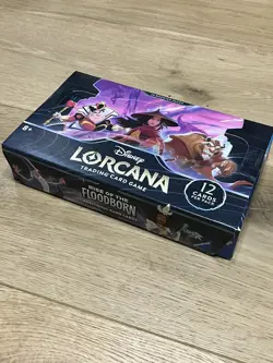Disney Lorcana TCG Rise of the Floodborn Booster Box, 24 packs | New, Sealed - Image 1