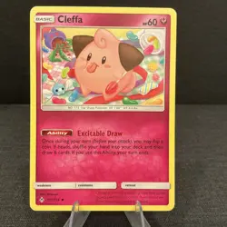 Cleffa 131/214 Sun & Moon Unbroken Bonds 2019 Pokemon TCG Card - Image 1