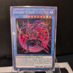 Magician of Black Chaos Max TN19-EN002 2019 Secret Rare Yugioh Card NM! - Image 1