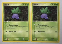 2 - Oddish 68/101 - Pokemon TCG Cards - Hidden Legends - 2004 - Image 1
