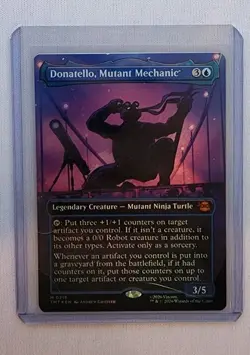 Donatello, Mutant Mechanic (Borderless) Teenage Mutant Ninja Turtles Foil - Image 1