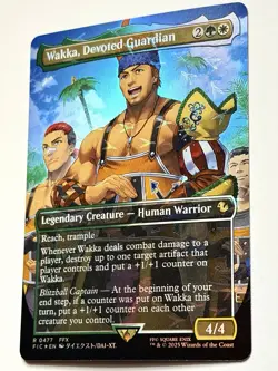 Wakka Devoted Guardian Borderless Chocobo Track Foil Commander: Final Fantasy - Image 2