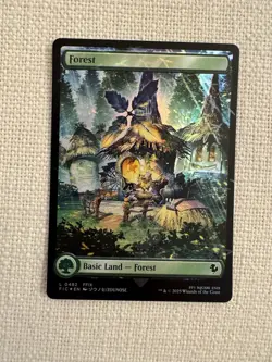 Forest - L0482 (Chocobo Track Foil) Commander: Final Fantasy - MTG NM - Image 1