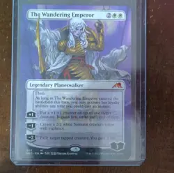Magic The Gathering The Wandering Emperor 303 Mythic Planeswalker Kamigawa Bord… - Image 1