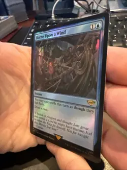 Borne Upon a Wind Lord of the Rings Foil 44 NM - Image 3