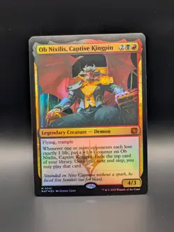 MTG - Ob Nixilis, Captive Kingpin - FOIL - Legendary Creature - MAT #41 - Mythic - Image 1