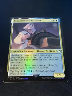Cid, Timeless Artificer (0216) Final Fantasy Foil - Image 1