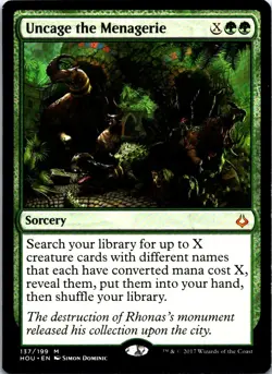 Uncage the Menagerie M Hour of Devastation 137 LP - Image 1