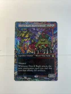 Don & Raph, Hard Science (Borderless) Teenage Mutant Ninja Turtles Foil - Image 1