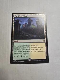 Fortified Village Commander: Wilds of Eldraine Regular - Image 1