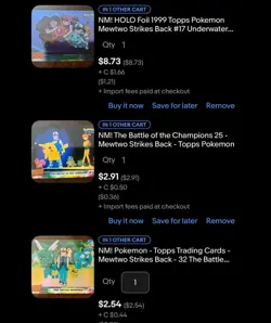 X13 Card CUSTOM LOT Squirtle TOPPS Pokemon - Image 1
