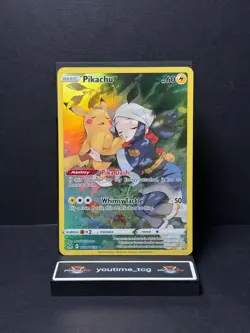 Pokemon Lost Origin Trainer Gallery Ultra Rare Pikachu #TG05 - Image 1