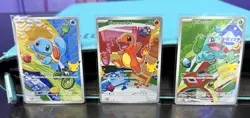 Pokemon TCG First Partner Illustration Collection Series 1 Kanto GEN 1 Starters - Image 1