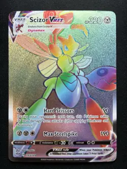 Pokemon: Scizor VMAX (Secret) 193/189 Darkness Ablaze - Image 1