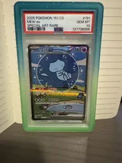 PSA 10 Pokemon Chinese Mew Ex 151C 191/151 Bubble SAR Rare Gem Mint US Seller! - Image 1
