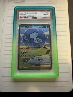 PSA 10 Pokemon Chinese Mew Ex 151C 191/151 Bubble SAR Rare Gem Mint US Seller! - Image 3