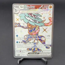 Pokemon TCG Greninja ex 198/167 Twilight Masquerade Full Art Ultra Rare NM+ - Image 1