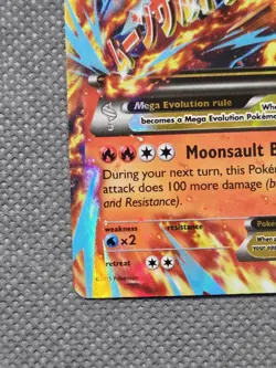 2015 Pokemon M Blaziken EX XY86 Black Star Promo Holo TCG XY Mega Evolution - Image 5