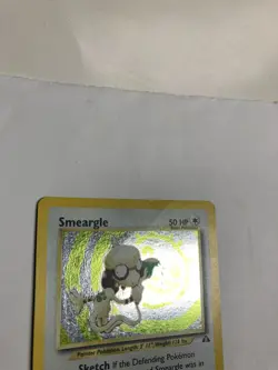 Pokemon TCG Smeargle 11/75 Neo Discovery Unlimited Holo Rare LP - Image 4