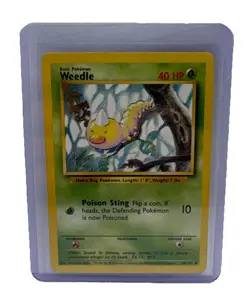 Weedle #69 Pokemon Base Set LP - Image 1
