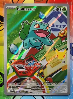 Pokemon TCG First Partner Illustration Collection Series 1 Kanto GEN 1 Starters - Image 3