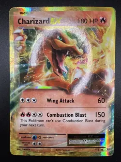 Pokemon TCG Charizard EX 12/108 XY Evolutions Holo, NM - Image 3