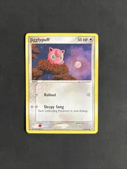 Pokemon TCG Jigglypuff EX Hidden Legends 63/101 Regular Common Non Holo - LP/NM - Image 1