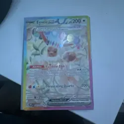 Pokemon Eevee Ex 167/131 Sv: Prismatic Evolutions Full Art Holo Special Rare - Image 1