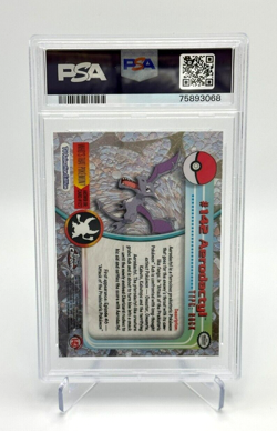 2000 Topps Chrome Series 2 Pokemon - Aerodactyl Holo # 142 - PSA MINT 9 - Image 2