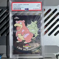 🔥PSA 9 Pokemon - 2000 - Topps Chrome - Slowbro - 80 - Image 1