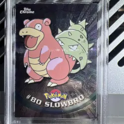 🔥PSA 9 Pokemon - 2000 - Topps Chrome - Slowbro - 80 - Image 4