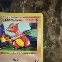 Wizards Pokemon TCG Charmeleon Base Set Shadowless 1st Edition - Image 4