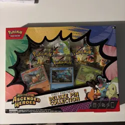 Pokemon TCG: Mega Evolution-Ascended Heroes First Partners Deluxe Pin Collection - Image 1