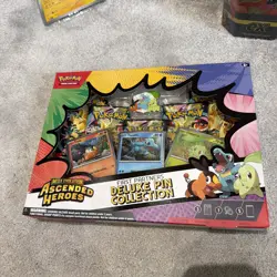 Pokemon TCG Celebrations Deluxe Pin Collection Box - Image 1