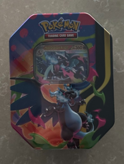 Pokemon TCG Mega Charizard X Tin Phantasmal Flames [NEW SEALED] - Image 1