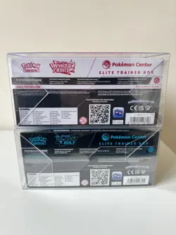 Pokemon TCG - Black Bolt & White Flare Pokemon Center ETB - Sealed + Protectors - Image 3