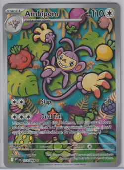 Ambipom 107/094 Pokemon Phantasmal Flames Illustration Rare - Image 1