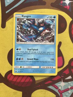 Pokemon Kyogre 46/168 - SM Celestial Storm - Holo Rare - Excellent - Image 1