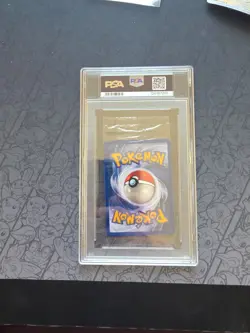 Pokemon: Meowth #10 Gameboy Celio Pack Black Star Promo 2000 WOTC -PSA 8 LOW POP - Image 2
